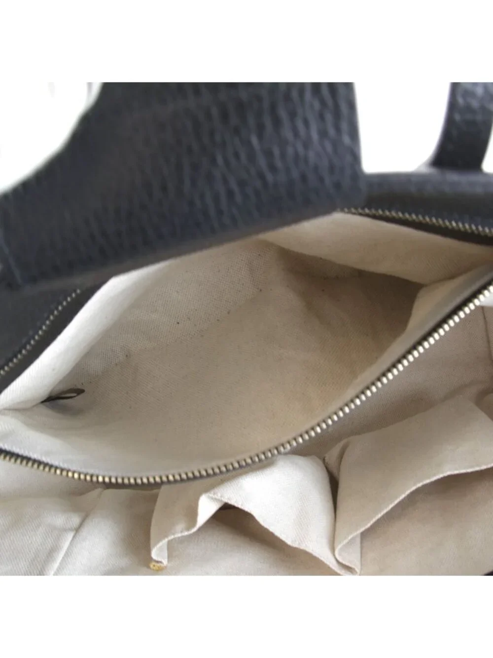 Gucci Tote Bag Leather Black